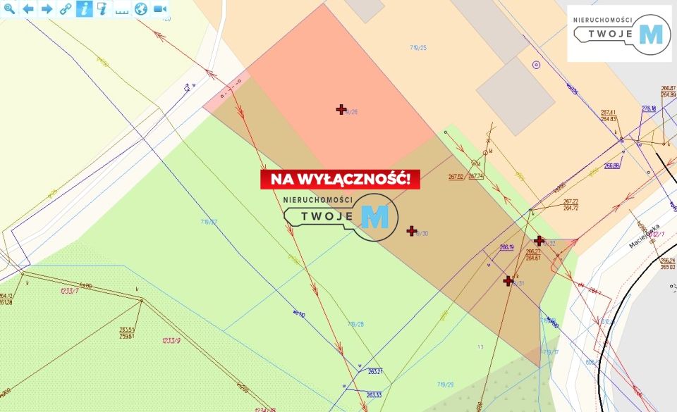 Działka usługowa Kostomłoty Pierwsze