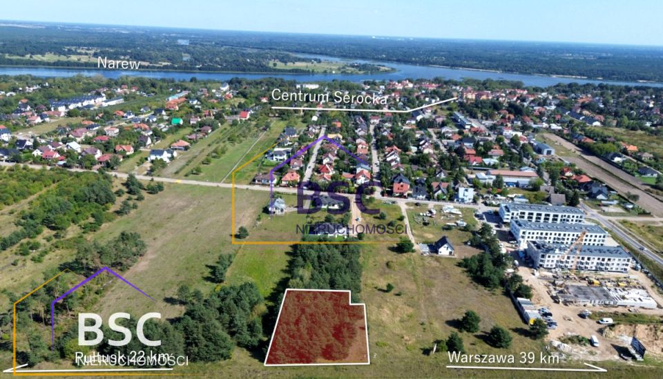 Działka budowlana Serock