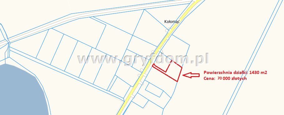 Działka budowlana Kołomąć