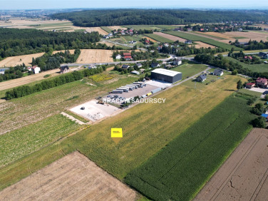 Działka usługowa Widoma