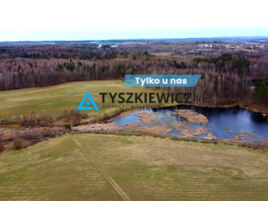 Działka przy lesie