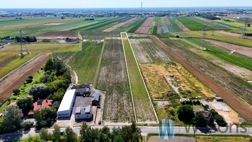 Działka inwestycyjna Pogroszew