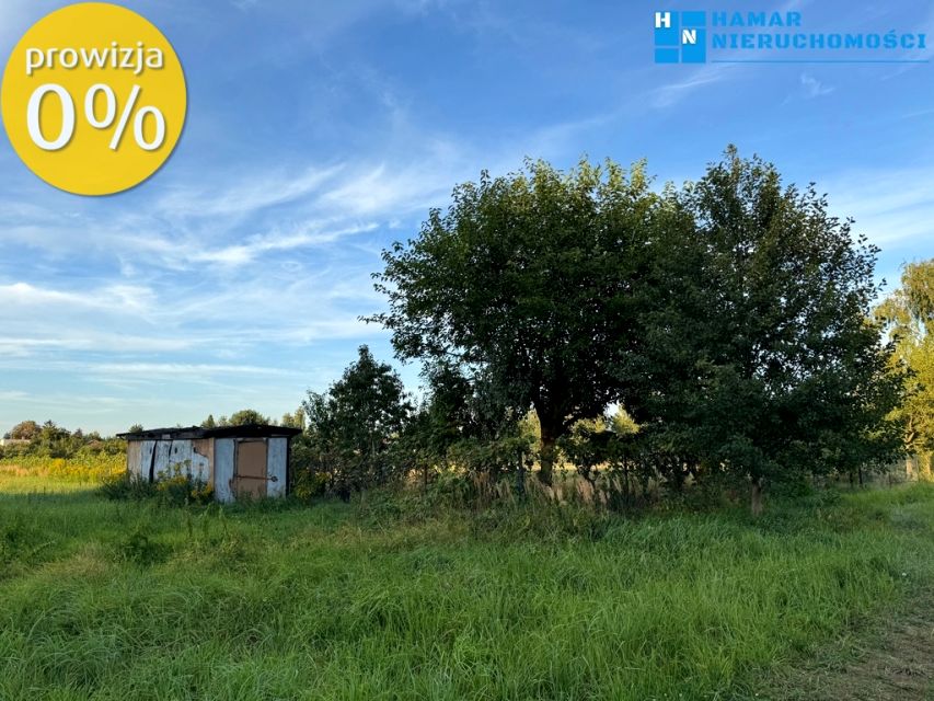Ogrodzona działka Domaniew