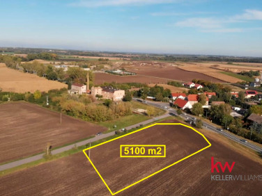 Działka usługowa Rolantowice