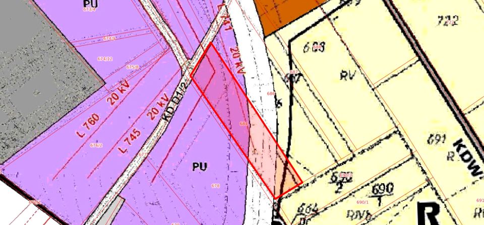 Działka inwestycyjna Goliszów