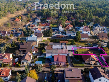 Ogrodzona działka Józefów