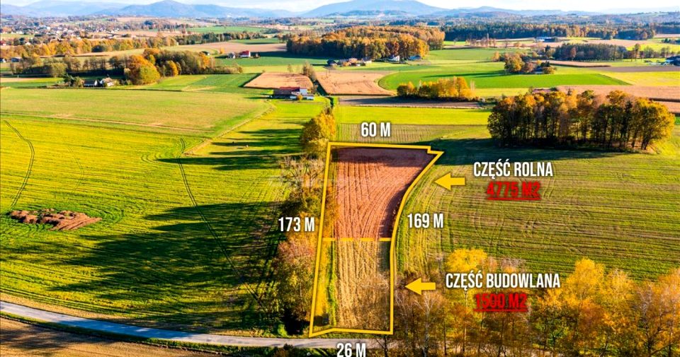 Działka Kończyce Wielkie
