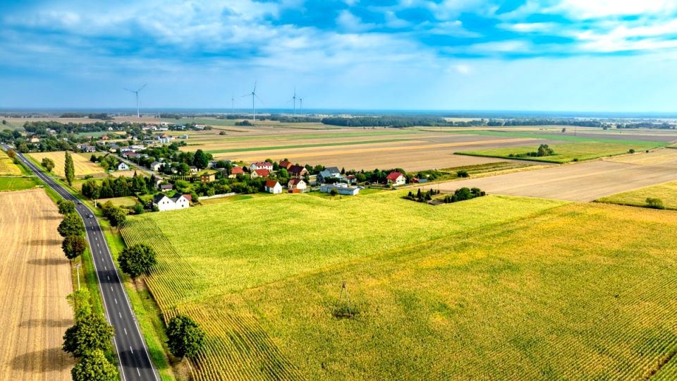 Działka usługowa Sieroty