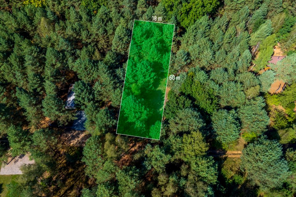 Działka rekreacyjna Sianno