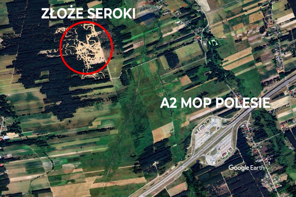 Działka inwestycyjna Seroki