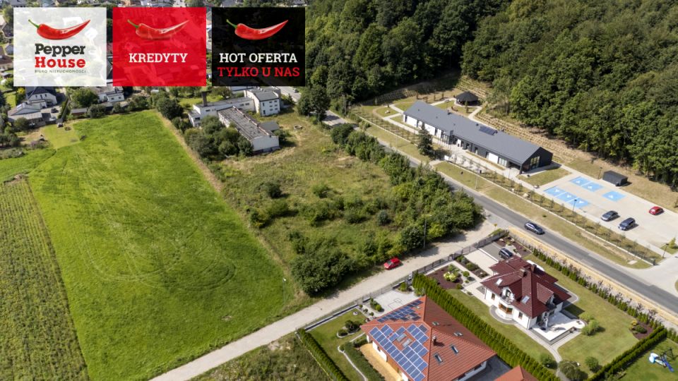 Działka usługowa Łęczyce