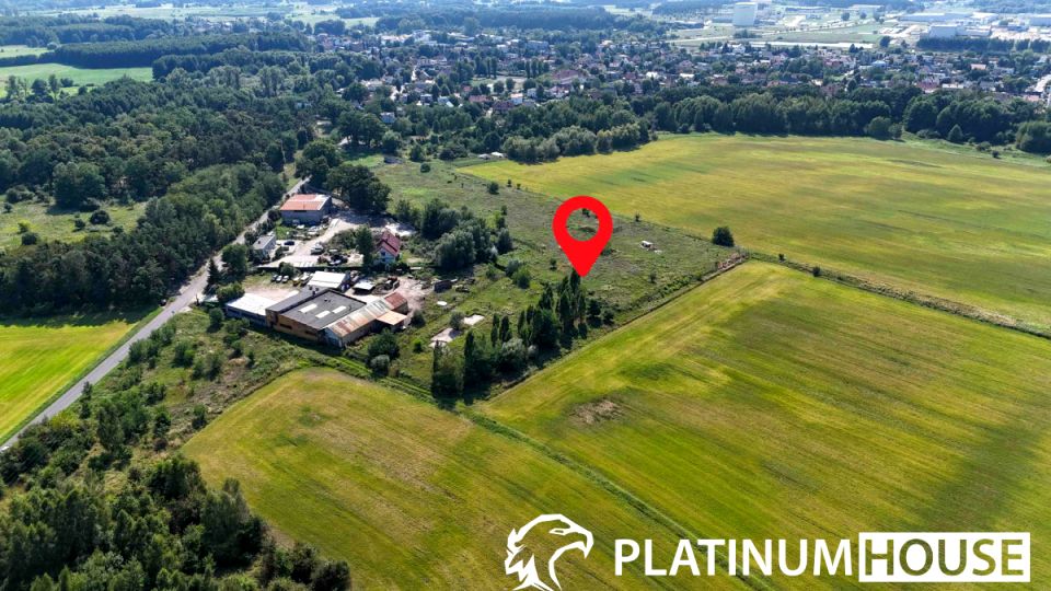 Działka usługowa sprzedam