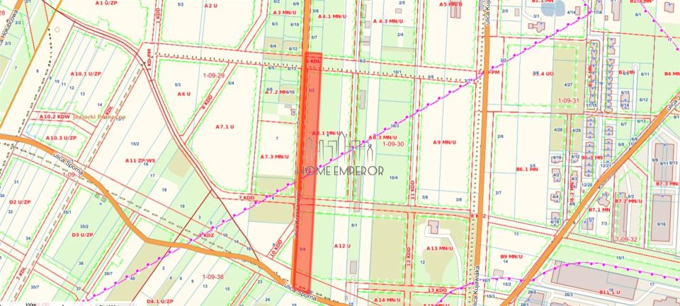 Pusta działka Warszawa