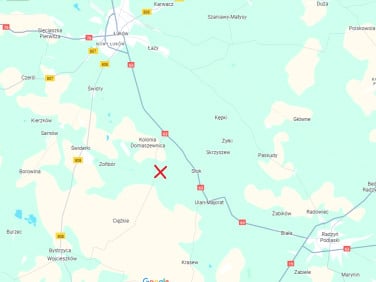 Działka rolna Sętki