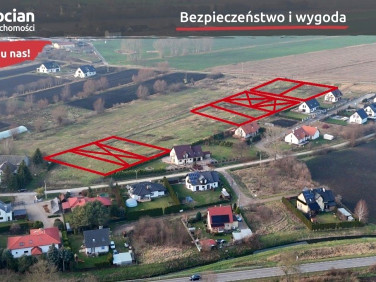 Działka przy lesie