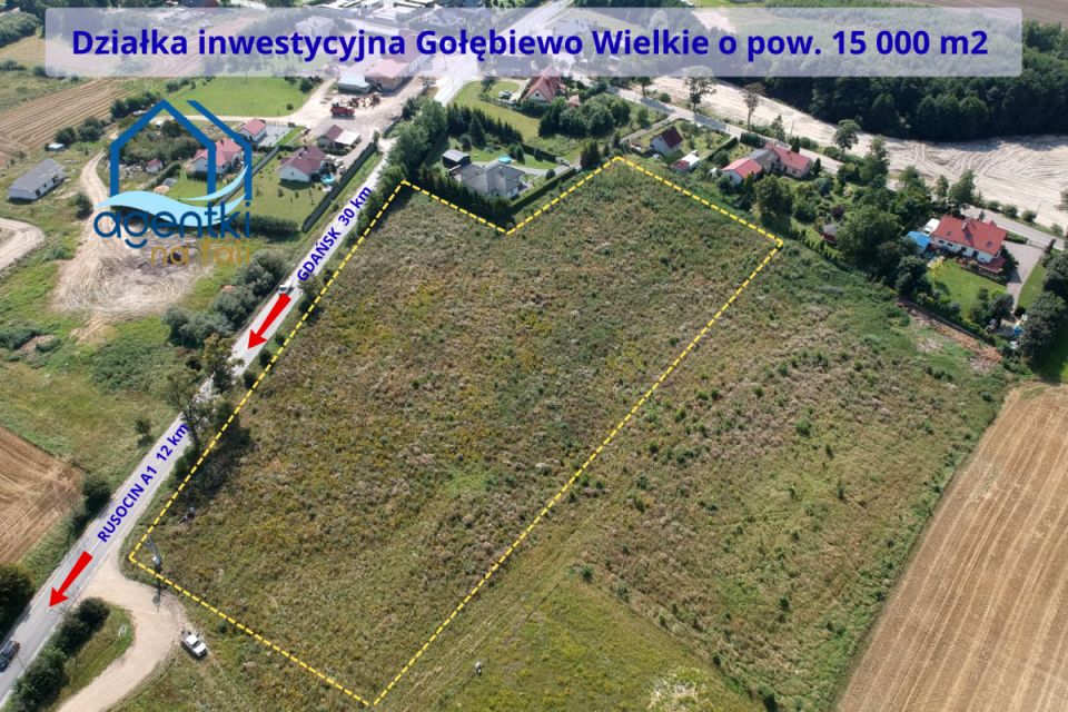 Działka Gołębiewo Wielkie