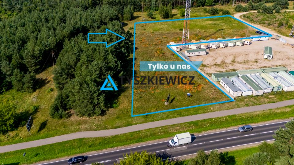 Działka usługowa Rychnowy