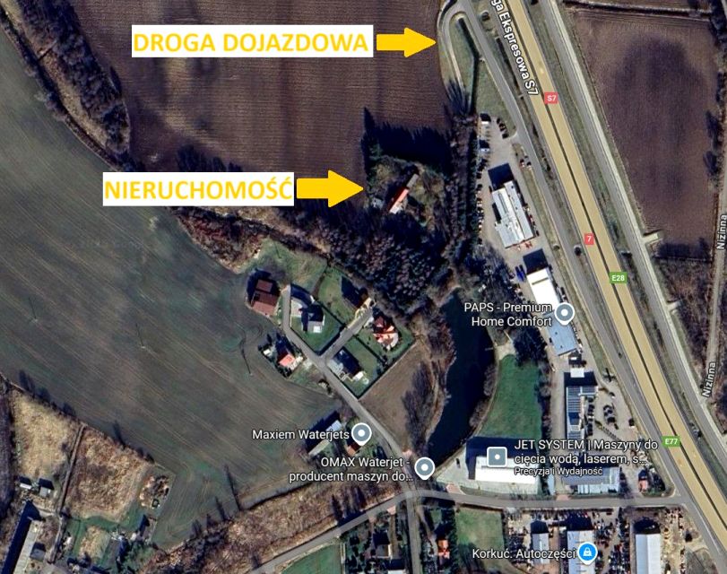 Działka usługowa Władysławowo
