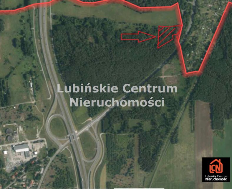 Działka usługowa Chróstnik
