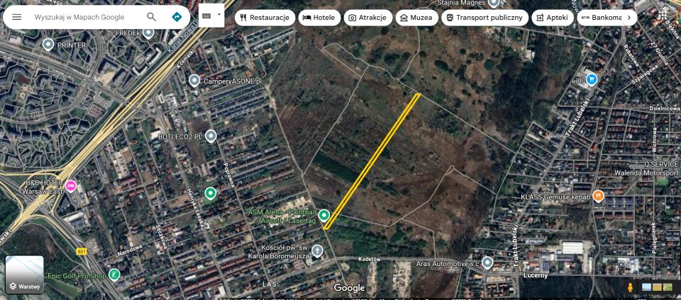 Działka inna Warszawa