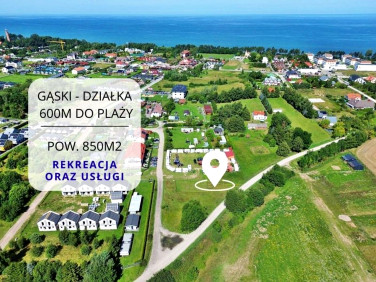 Działka usługowa Gąski