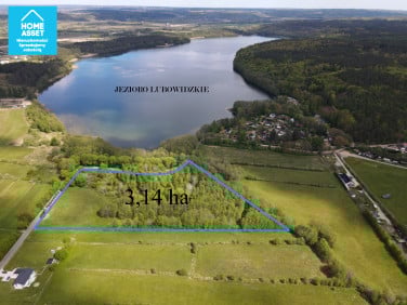 Działka nad jeziorem