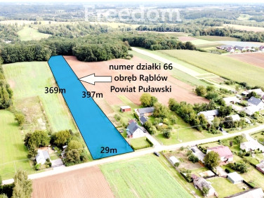 Działka budowlano-rolna Rąblów