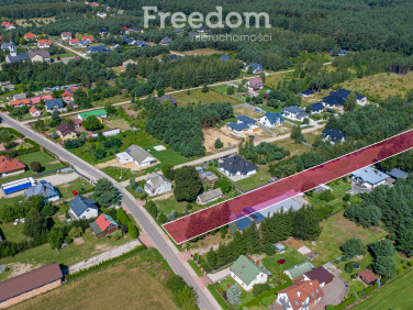 Ogrodzona działka sprzedam