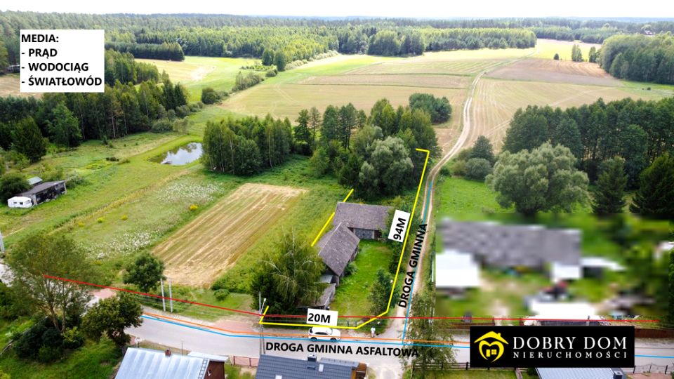 Działka budowlano-rolna Stara Moczalnia