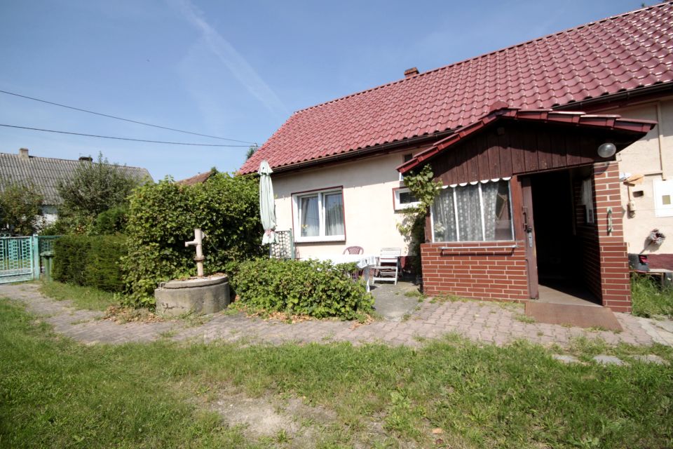 Ogrodzona działka sprzedam