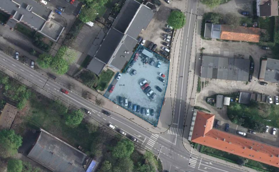 Działka usługowa Świdnica