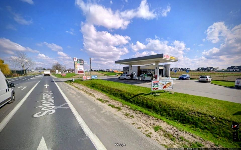 Działka usługowa Sokołów