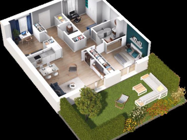 Mieszkanie apartamentowiec Falenty