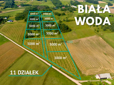 Działka budowlano-rolna Biała Woda