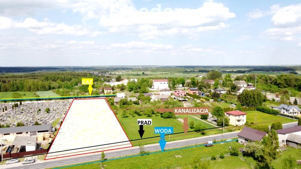 Działka inwestycyjna Mirzec