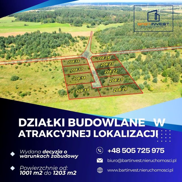 Działka budowlana Trelkowo