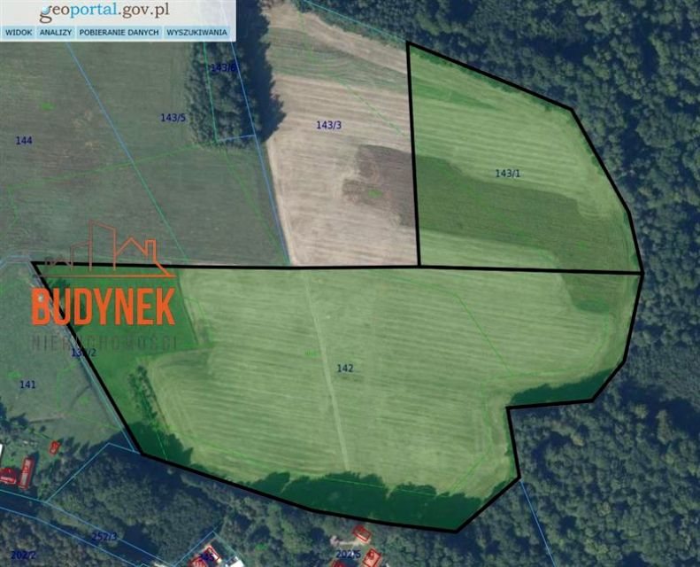 Działka rolna Stary Kraków