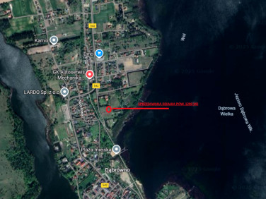 Działka nad jeziorem