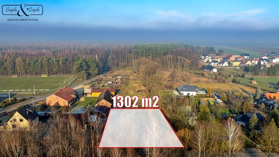 Pusta działka Łącza