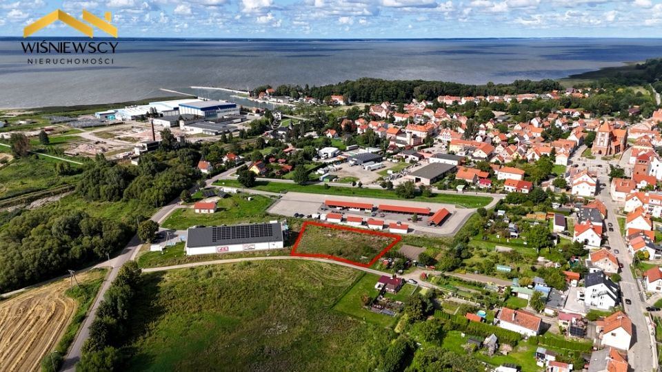 Działka usługowa Tolkmicko