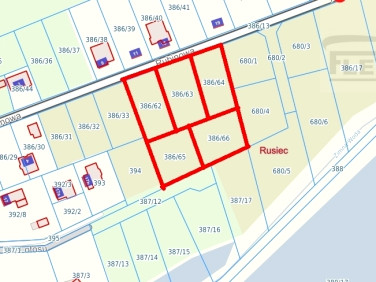 Działka budowlana Rusiec