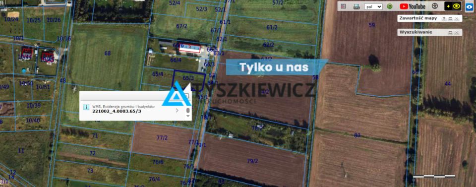 Działka usługowa Nowy Dwór Gdański