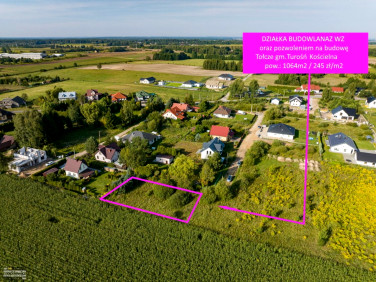 Działka budowlana Tołcze