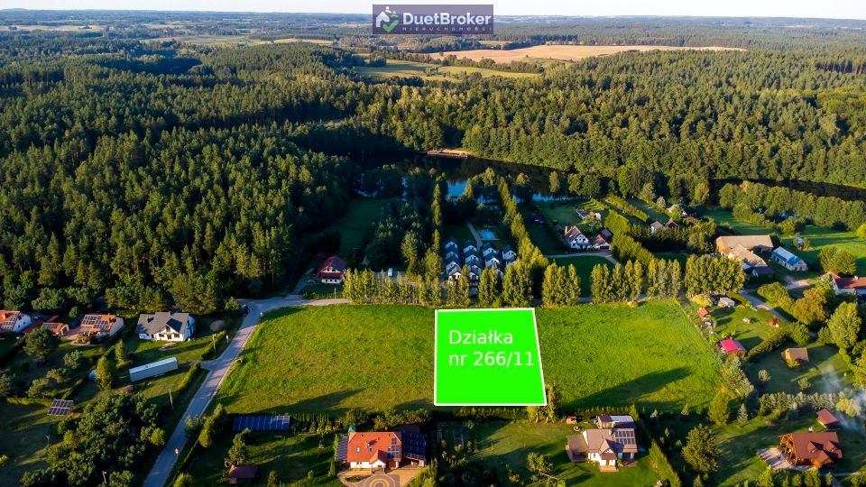 Działka rekreacyjna Łukta