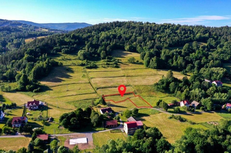 Działka budowlana Lachowice
