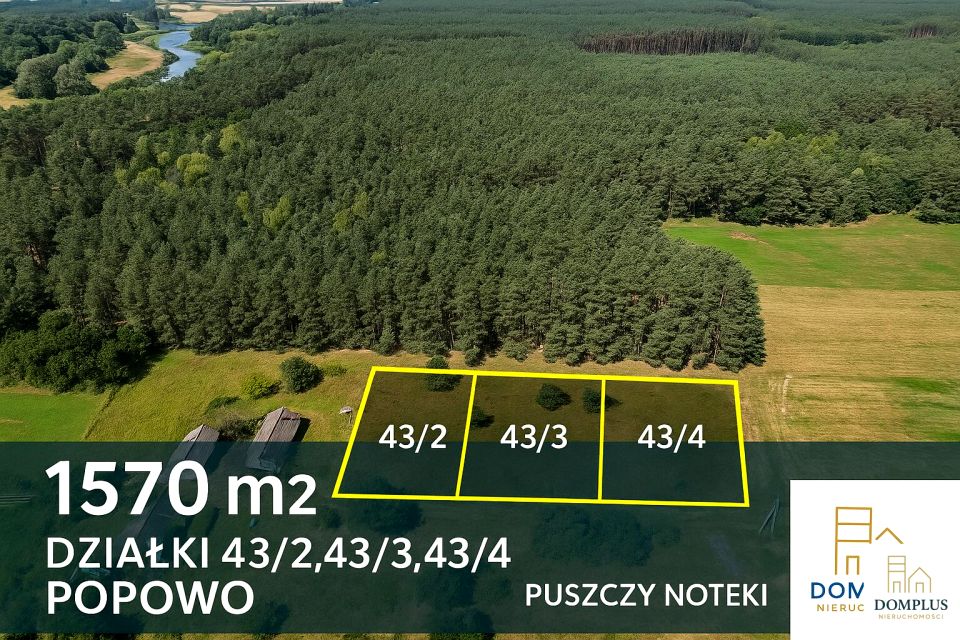 Działka budowlana Popowo