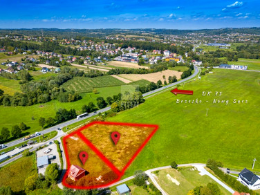 Działka inwestycyjna Gnojnik
