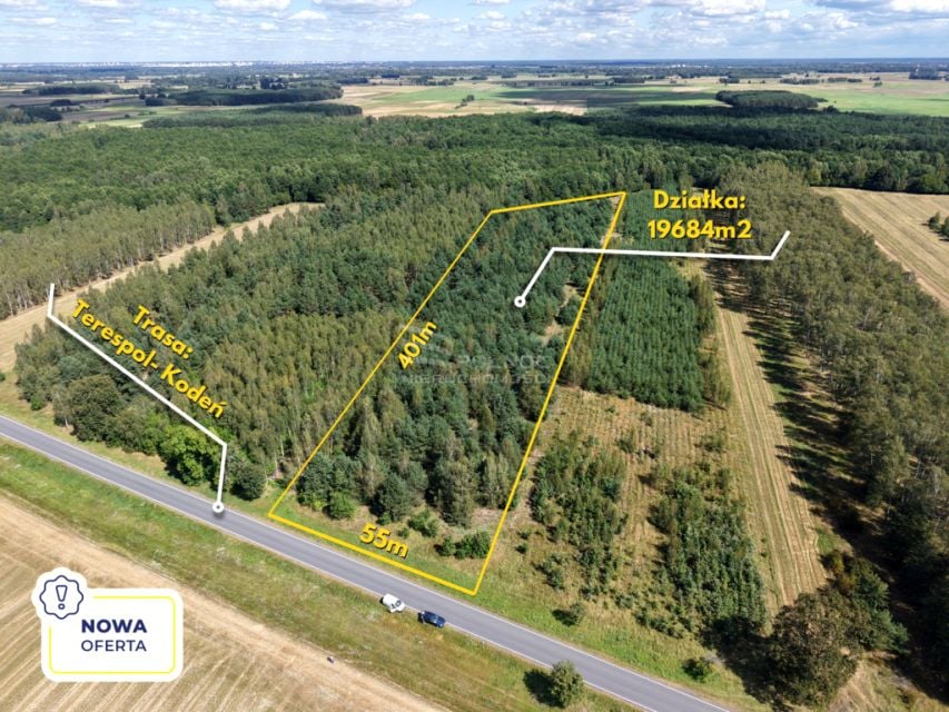 Działka leśna Dobratycze