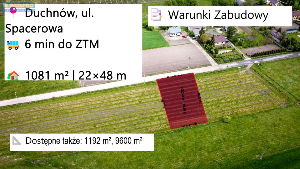 Działka Duchnów