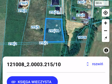 Działka budowlana Czaczów